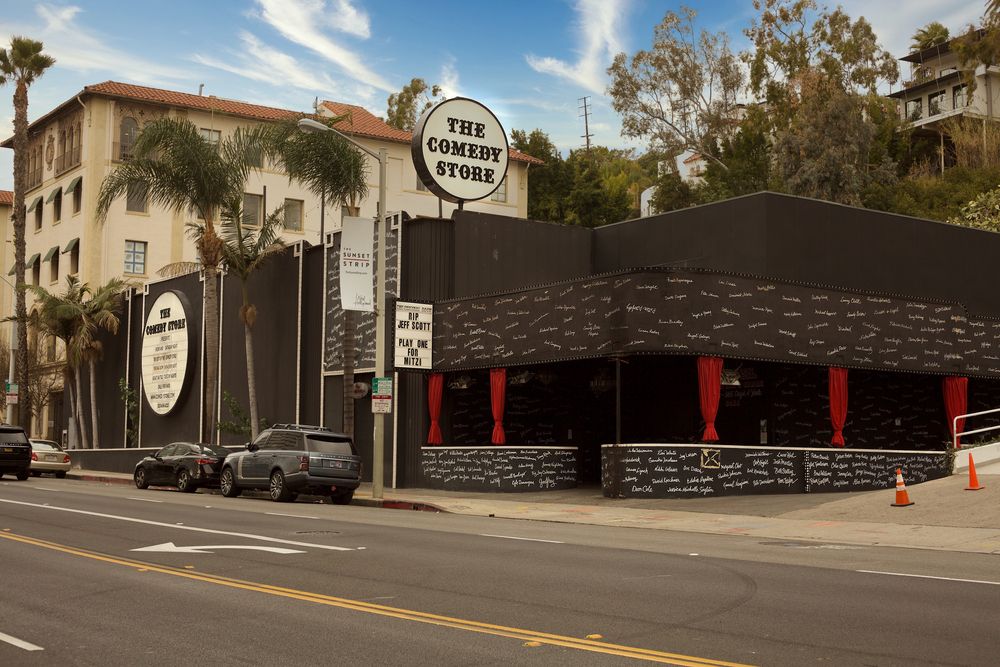 Exterior of Comedy Store