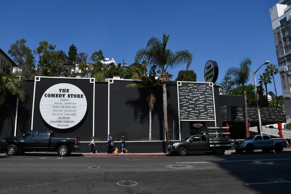 Exterior of Comedy Store