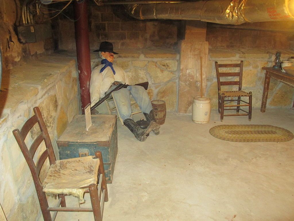 Interior of Clay County 1890 Jail Museum