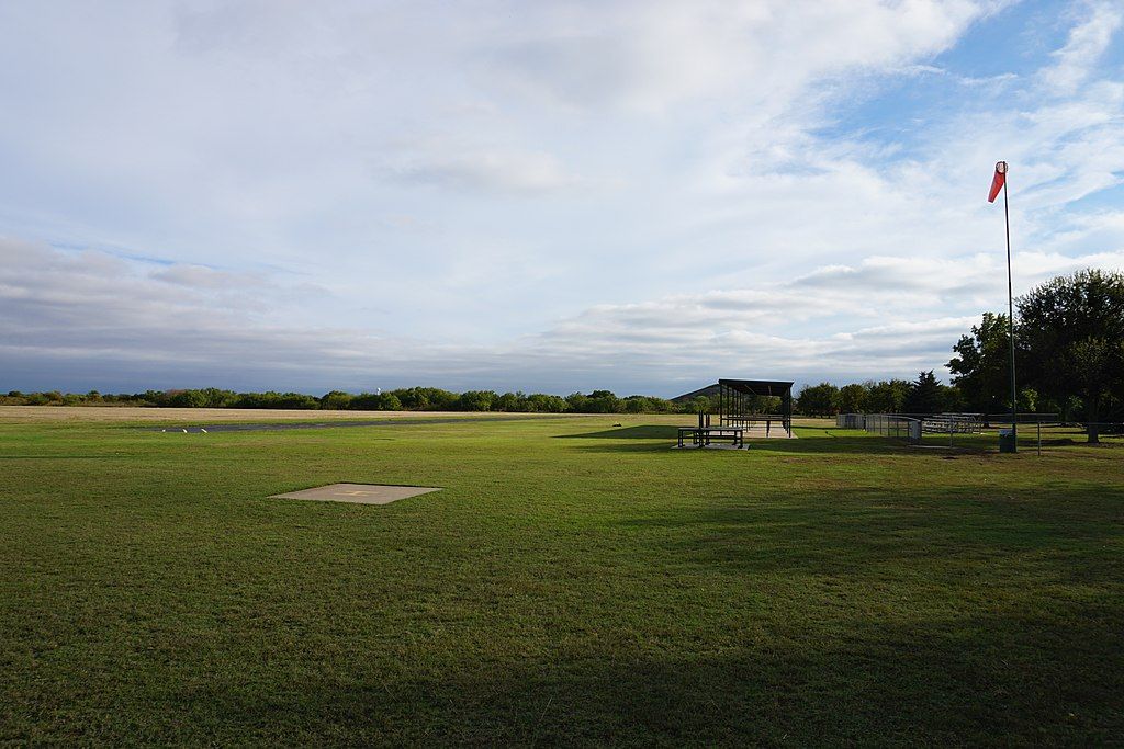 The grounds of Lake Wichita Park