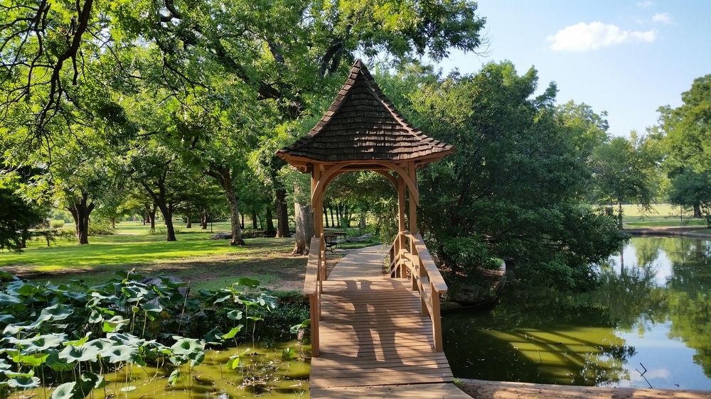Gazebo bridge at Lucy Park