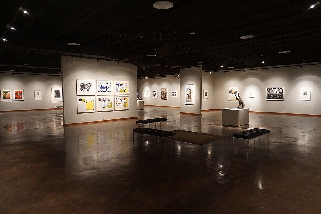 Interior of Wichita Falls Museum of Art