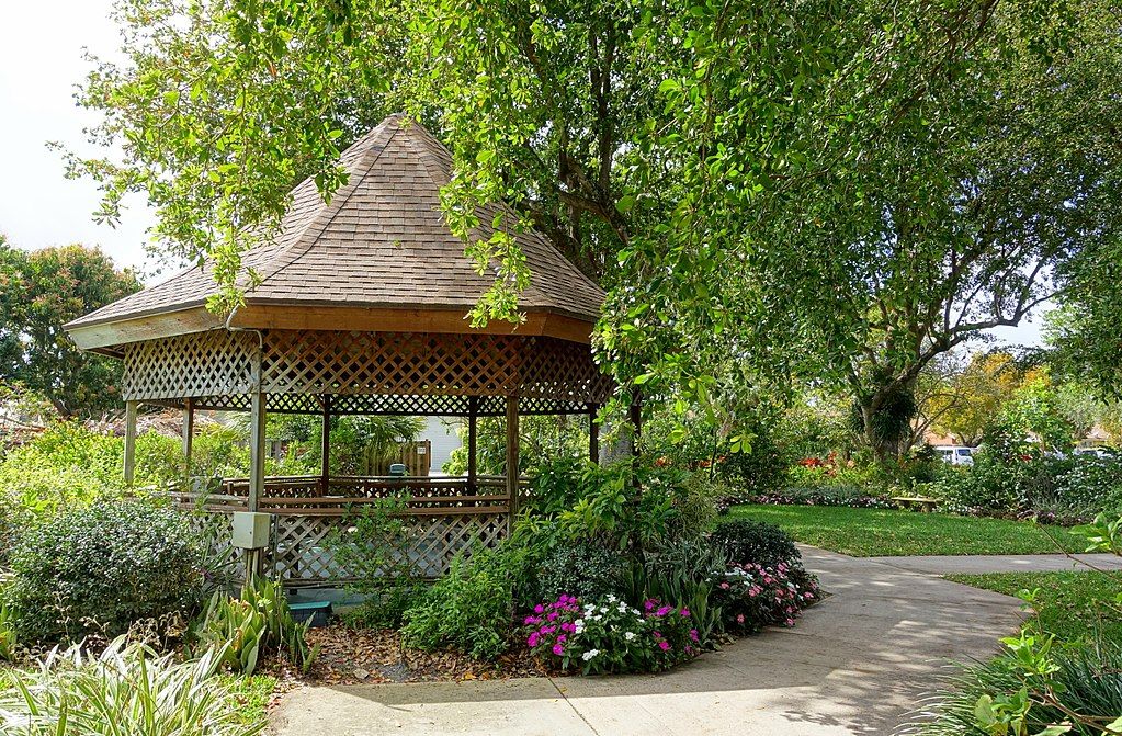 Gazebo at Mounts Botanical Garden