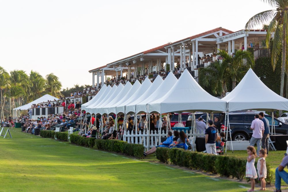 People at the National Polo Center