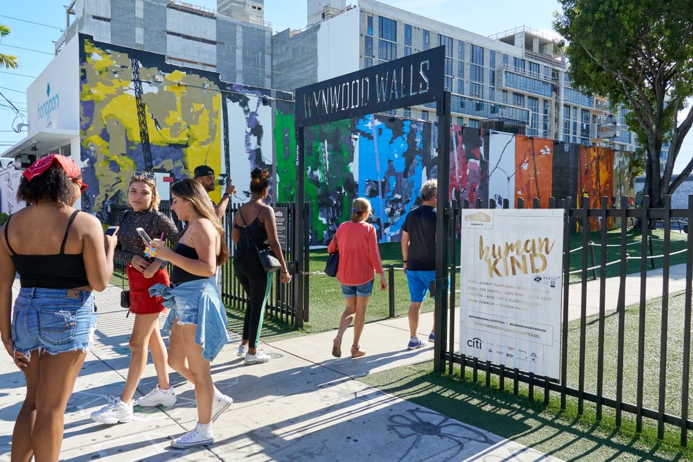 Wynwood walls at the Wynwood Neighborhood