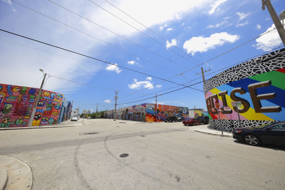 Road of the Wynwood Neighborhood