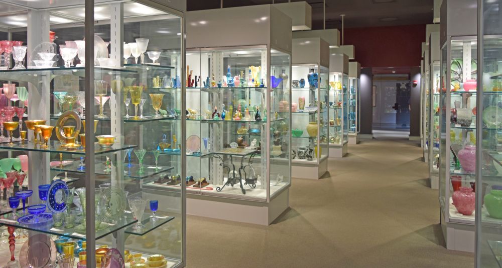 Exhibit in Corning Museum of Glass