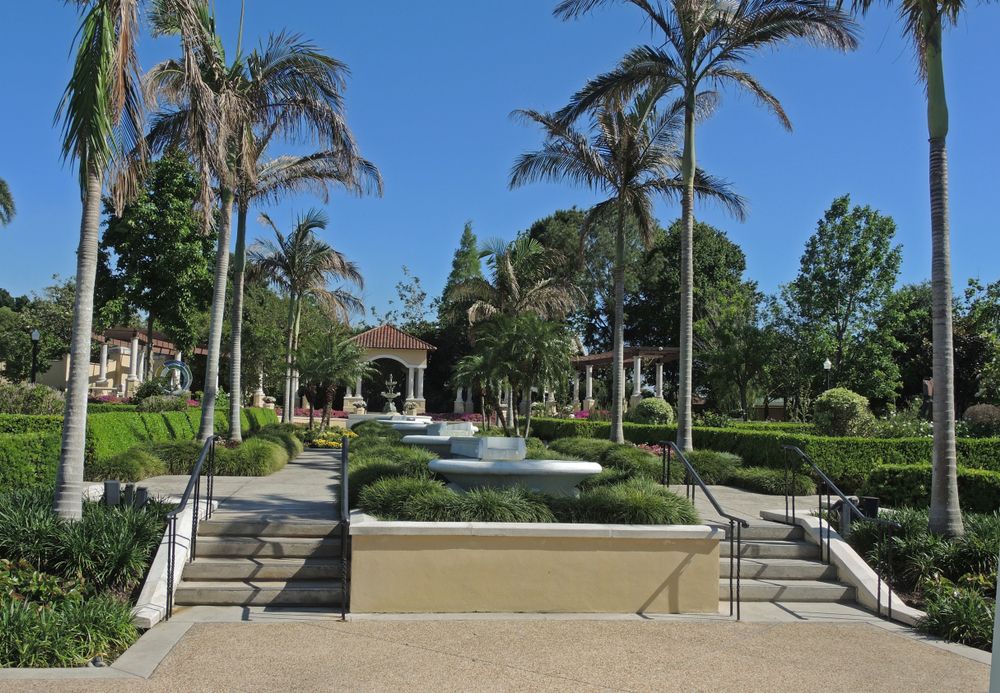 The grounds of Hollis Garden
