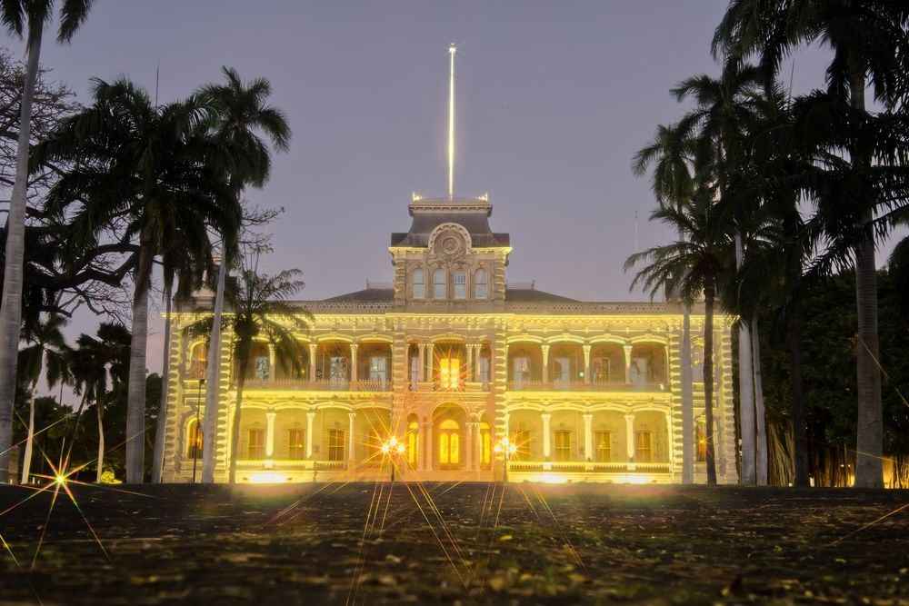 Exterior of the Iolani Palace