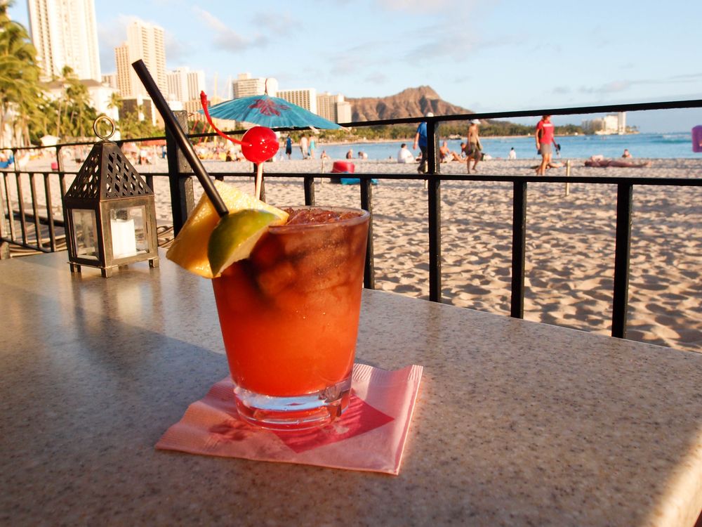 A cocktail at Mai Tai Bar