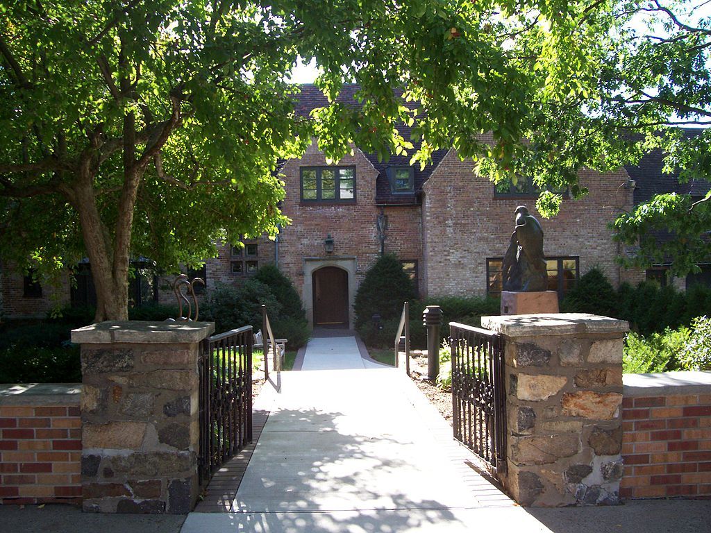 Entrance gate of the Leigh Yawkey Woodson Art Museum