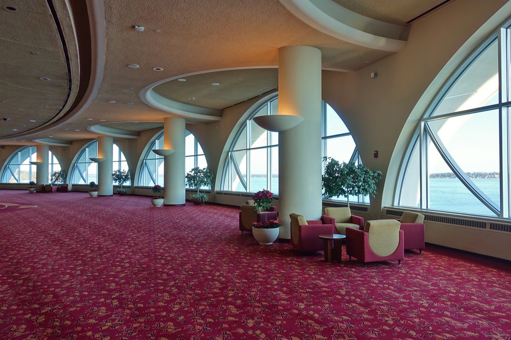 Interior of Monona Terrace Community & Convention Center