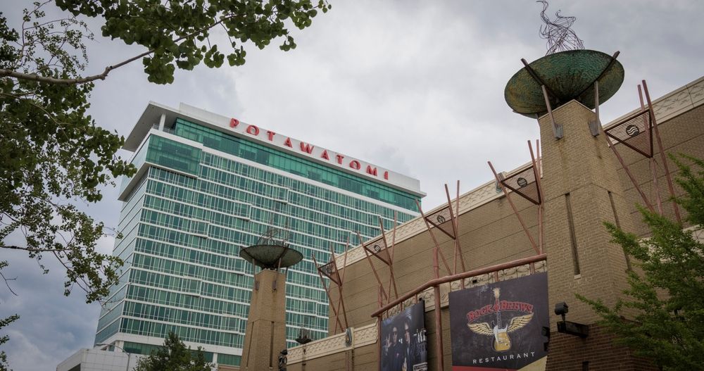 Exterior of Potawatomi Hotel & Casino
