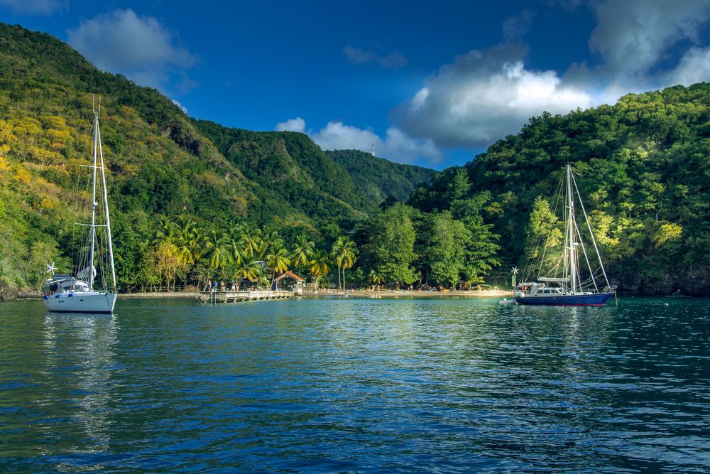 View of Anse Noire