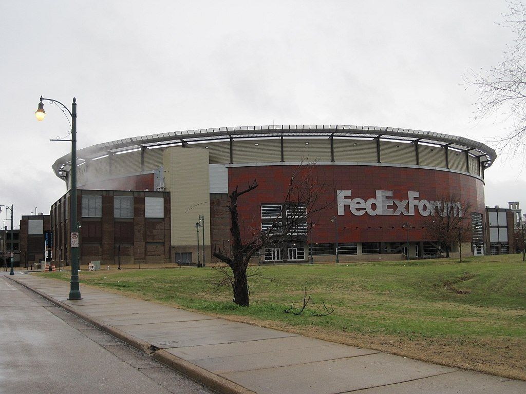 Exterior of the FedEx Forum