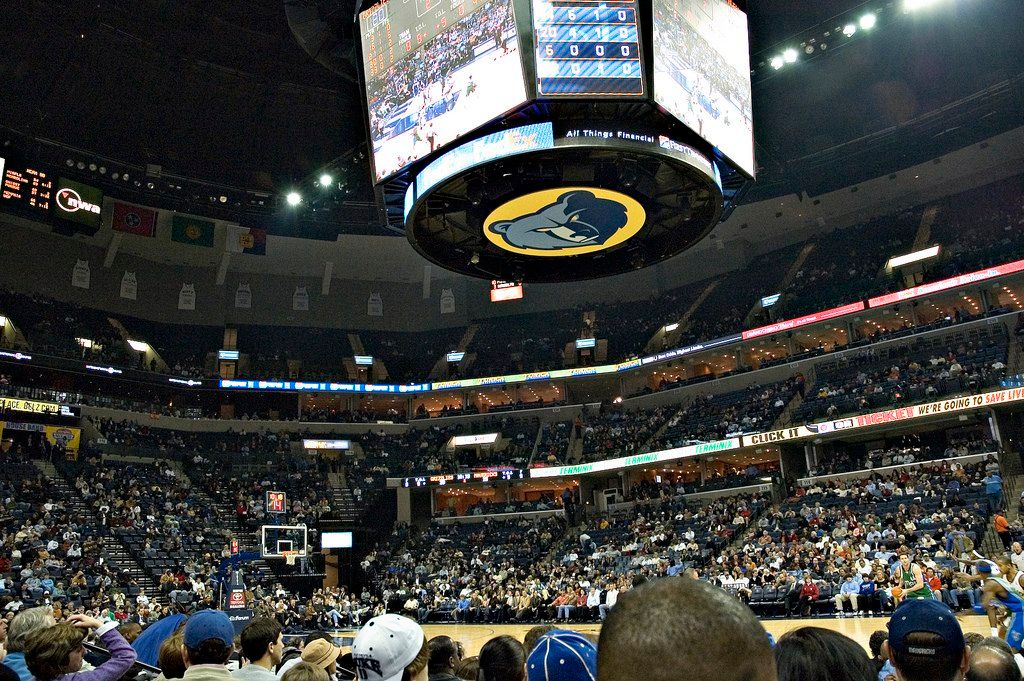 People in the FedEx Forum