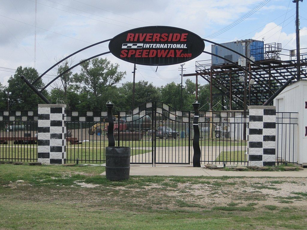 Entrance to Riverside International Speedway