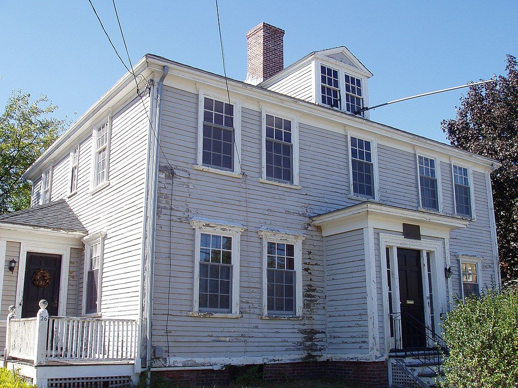 Exterior of the Edmund Fowle House