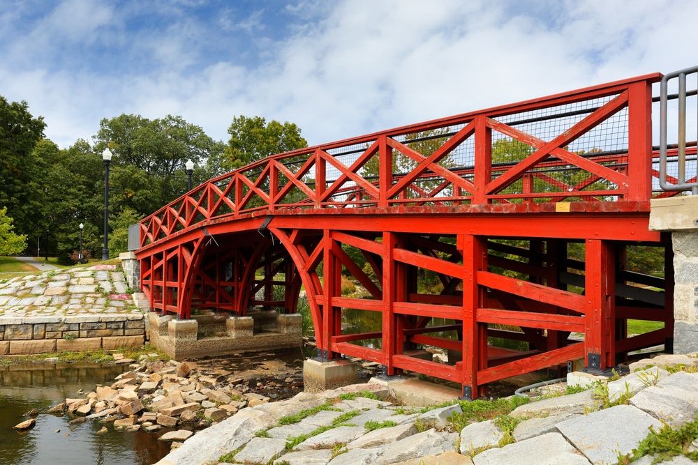 A bridge at Elm Park