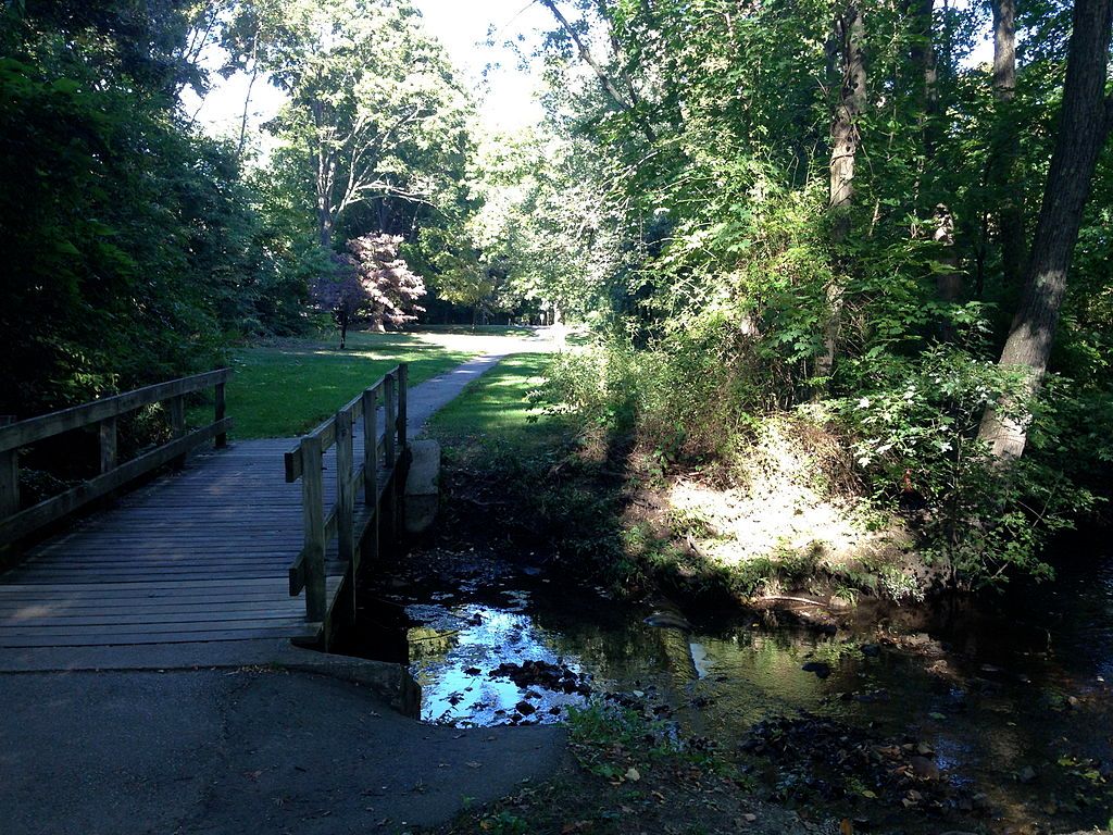 Nature trail at Fuller Brook Park