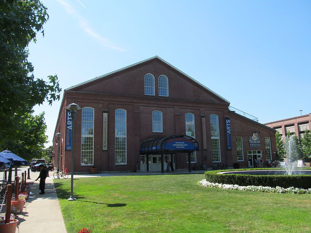 Exterior of Mosesian Center for the Arts