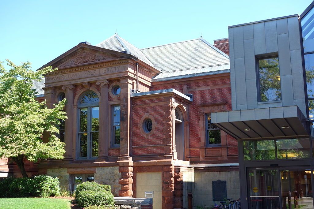 Exterior of the Watertown Free Public Library