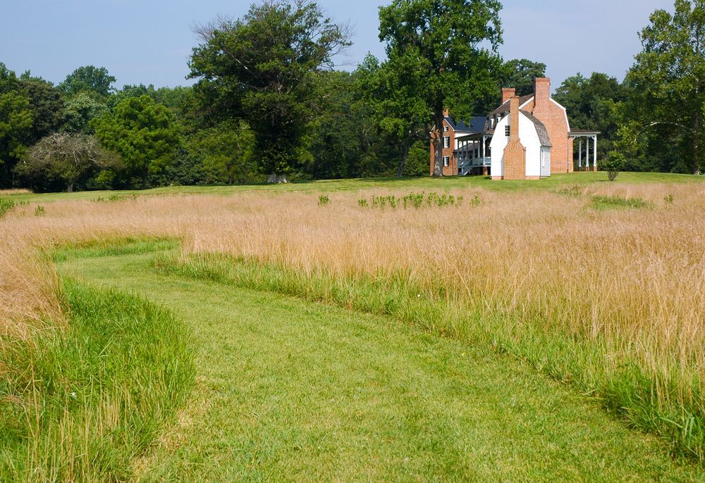 The grounds of Thomas Stone National Historic Site