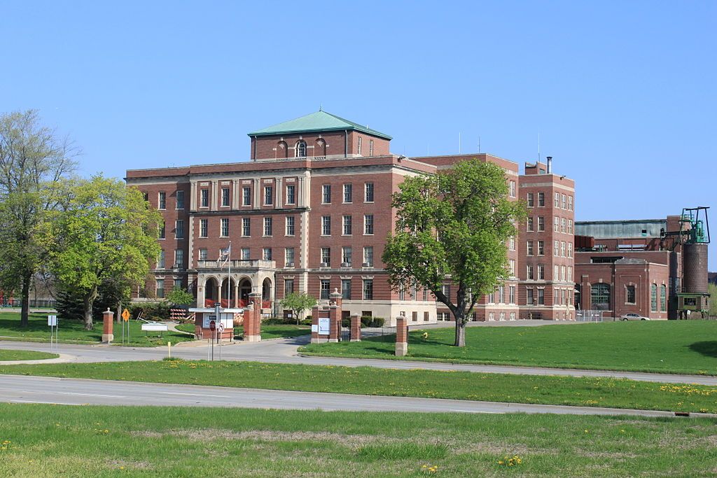 Exterior of the Eloise Asylum