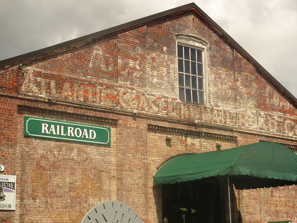 Exterior of the Wilmington Railroad Museum