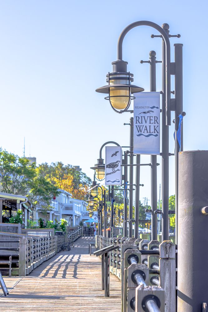 Signposts of Wilmington Riverwalk