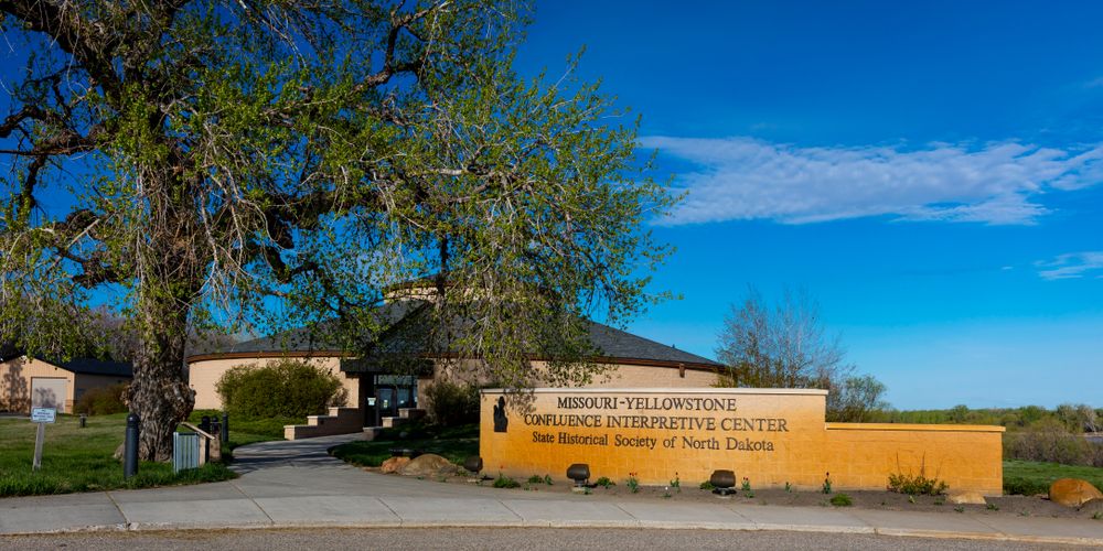 Exterior of the Missouri-Yellowstone Confluence Interpretive Center