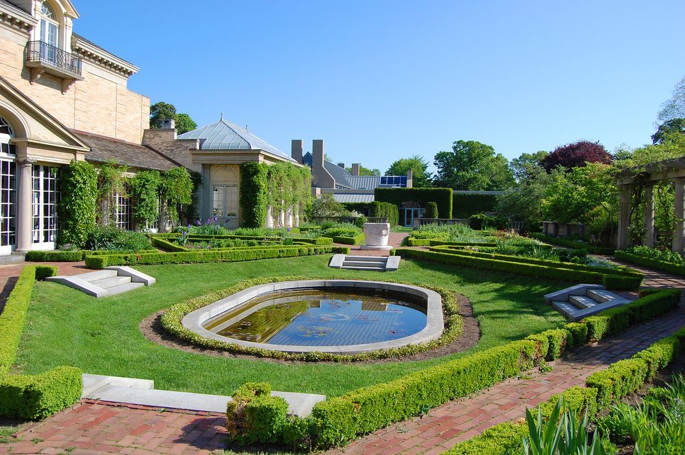 Garden at George Eastman Museum