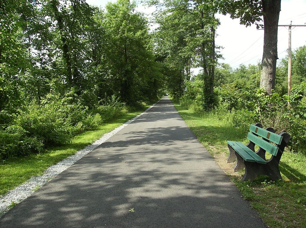 Daytime view of Walden-Wallkill Rail Trail