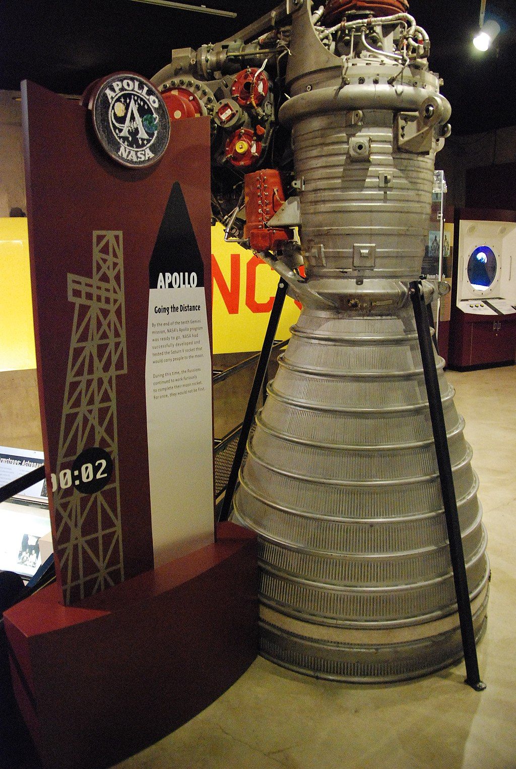 Lunar landing module in Armstrong Air & Space Museum