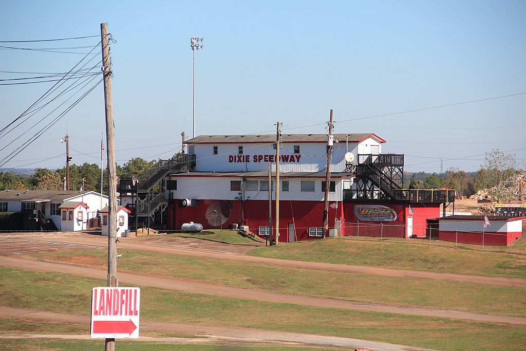 Exterior of Dixie Speedway