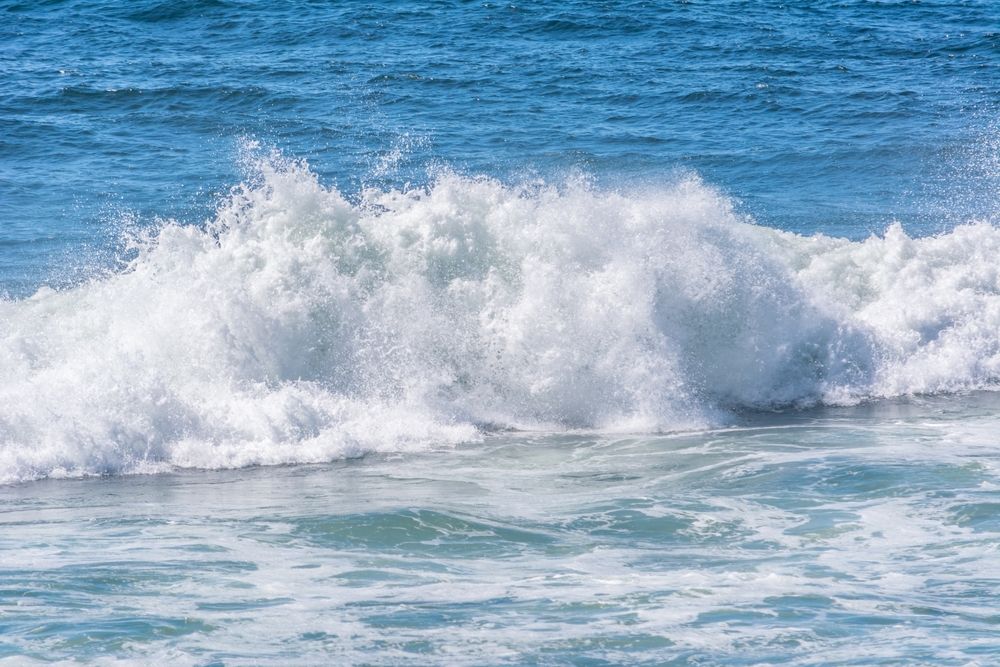 Ocean wave at Smelt Sands State Recreation Site