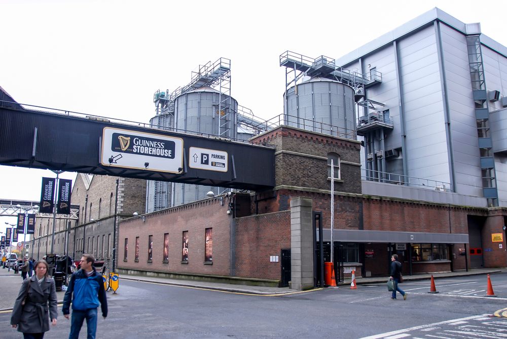 View of World Guinness Storehouse Factory