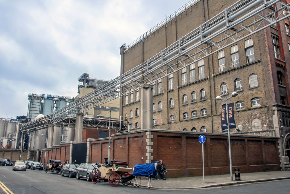 View of World Guinness Storehouse Factory