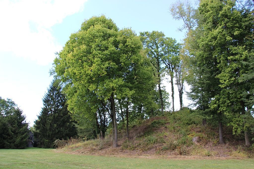 Daytime landscape of Jeffers Mound