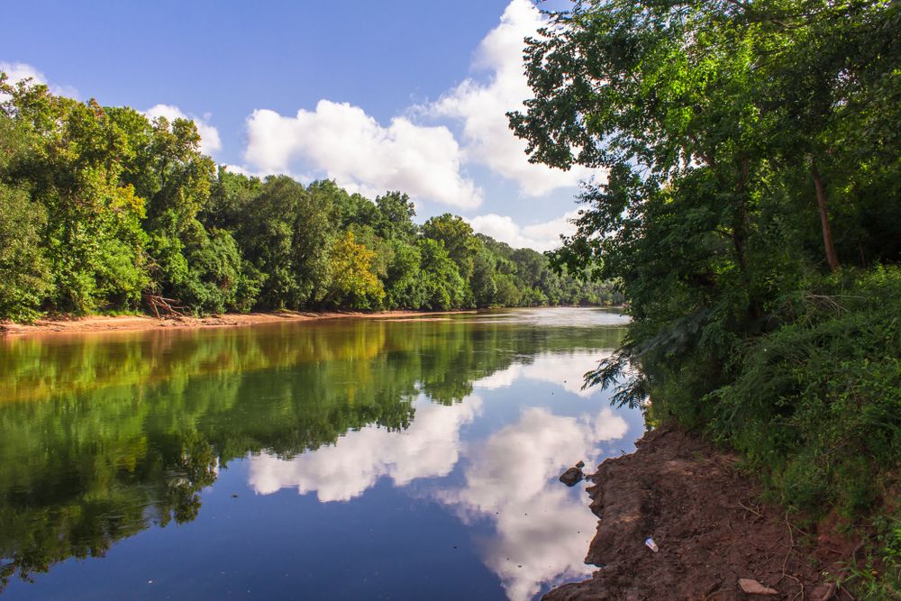 The waters of Amerson River Park