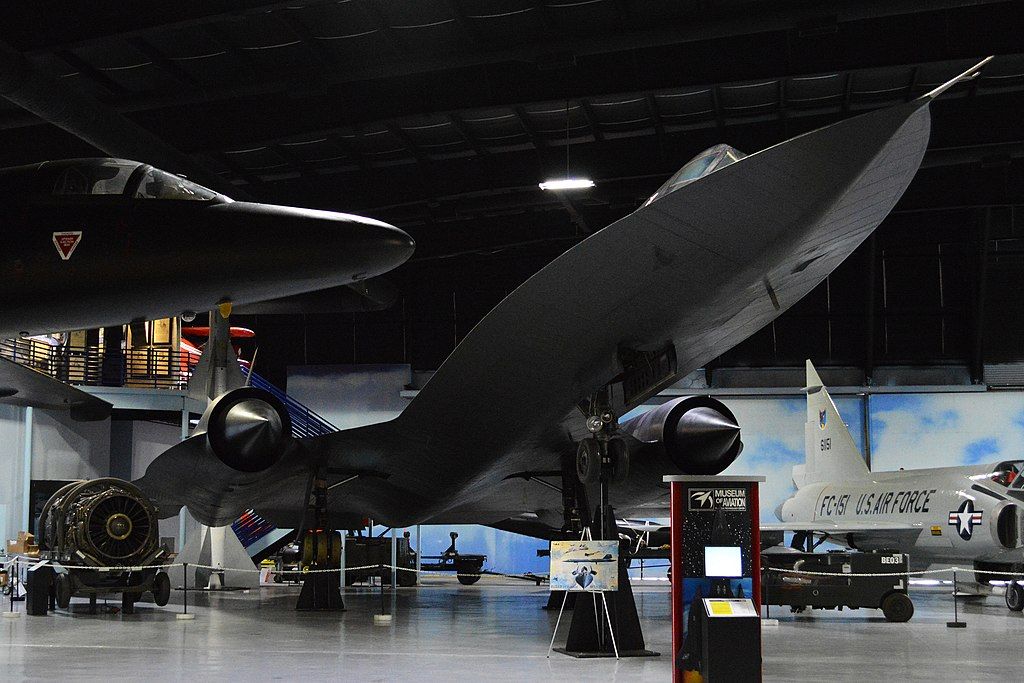 Interior of the Museum of Aviation