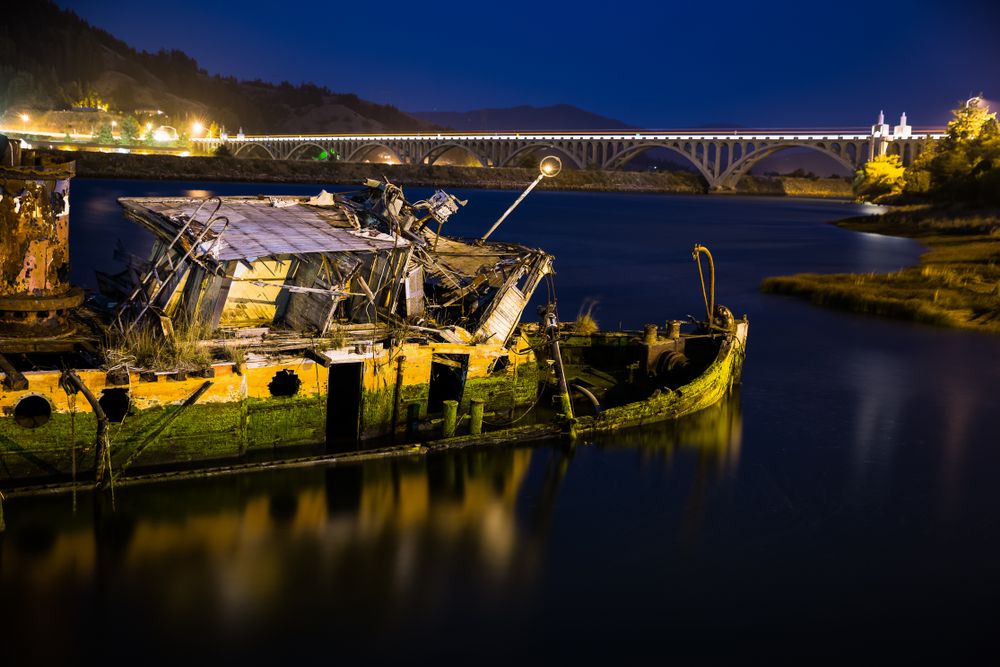 View of the Wreck of the Mary D. Hume
