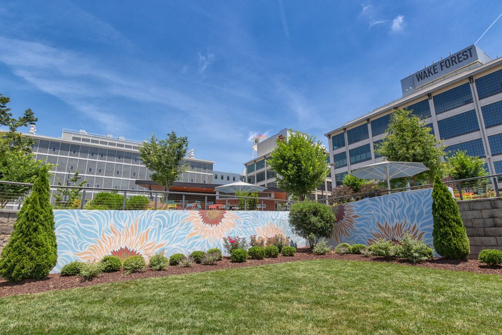 The grounds of Bailey Park