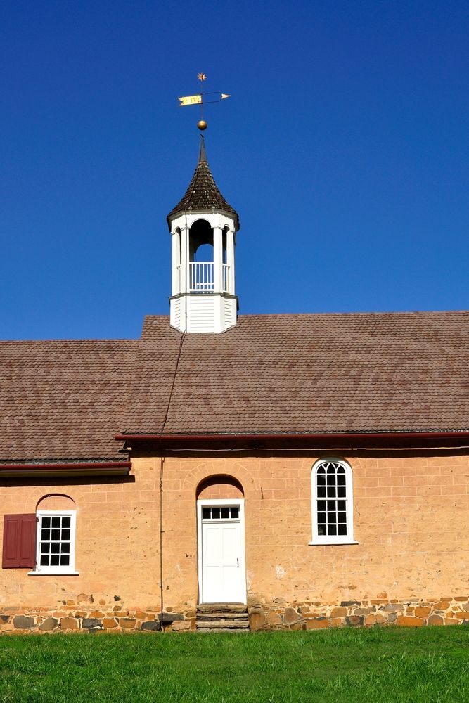 Bell tower at Historic Bethabara Park