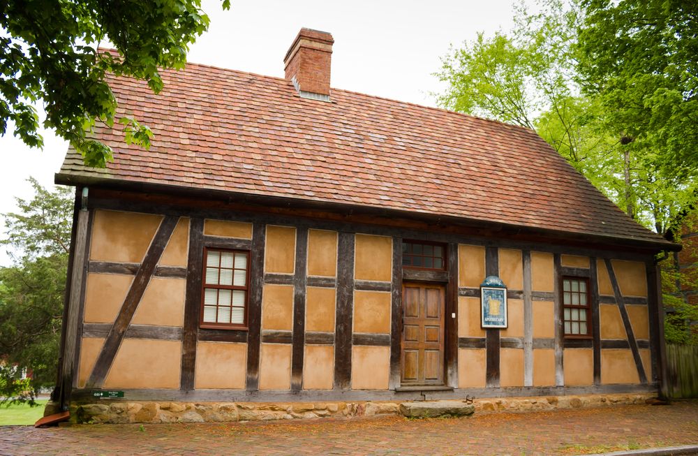 First house at Old Salem Museums & Gardens