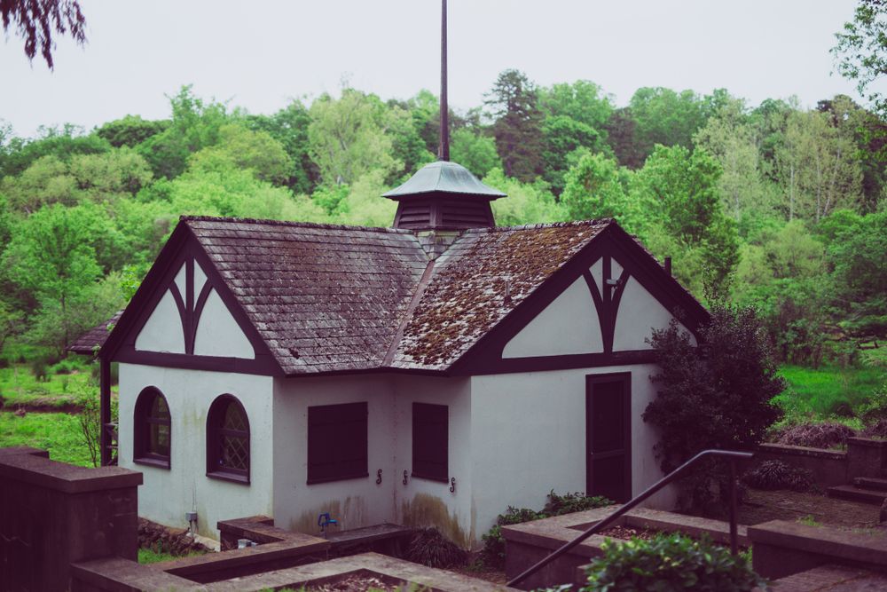 A house at Reynolda Village