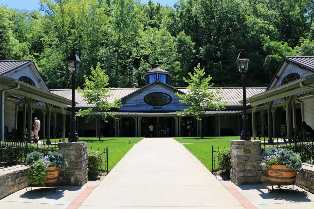 Exterior of Jack Daniels Distillery