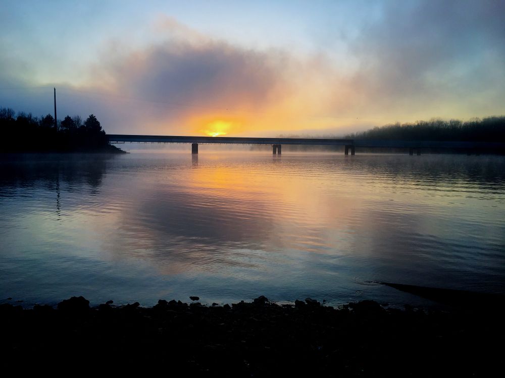 The waters of Tims Ford State Park