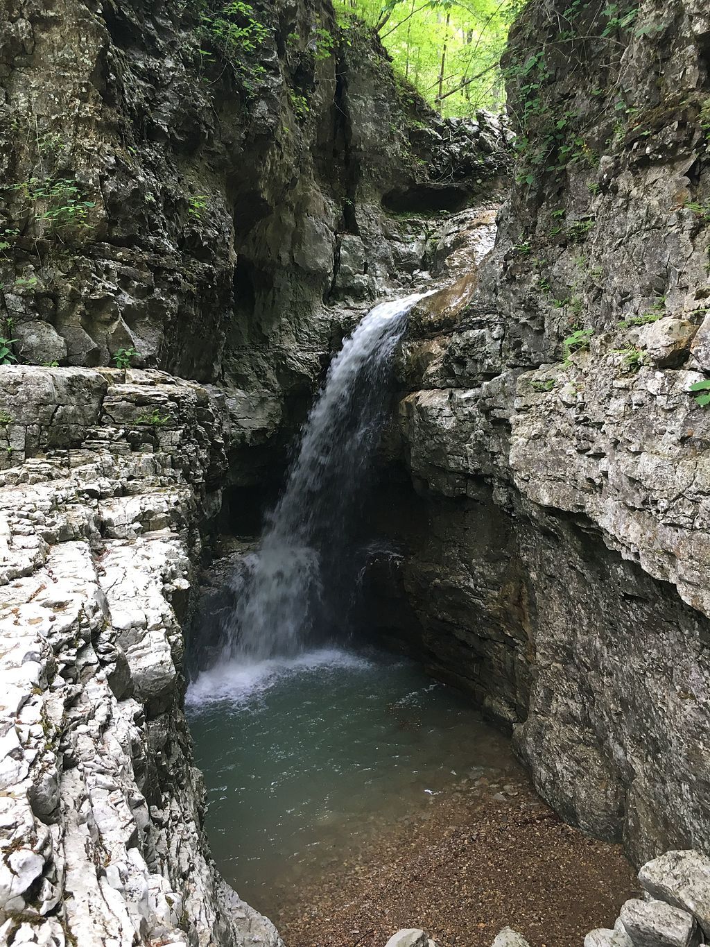 Waterfall at Walls of Jericho