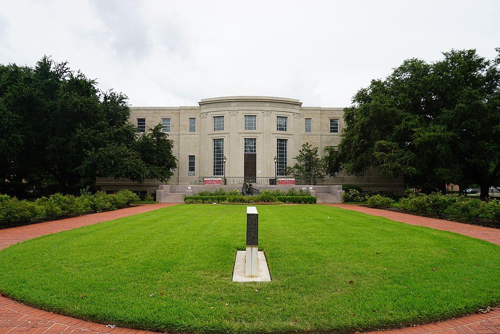 Daytime view of Armstrong Browning Library